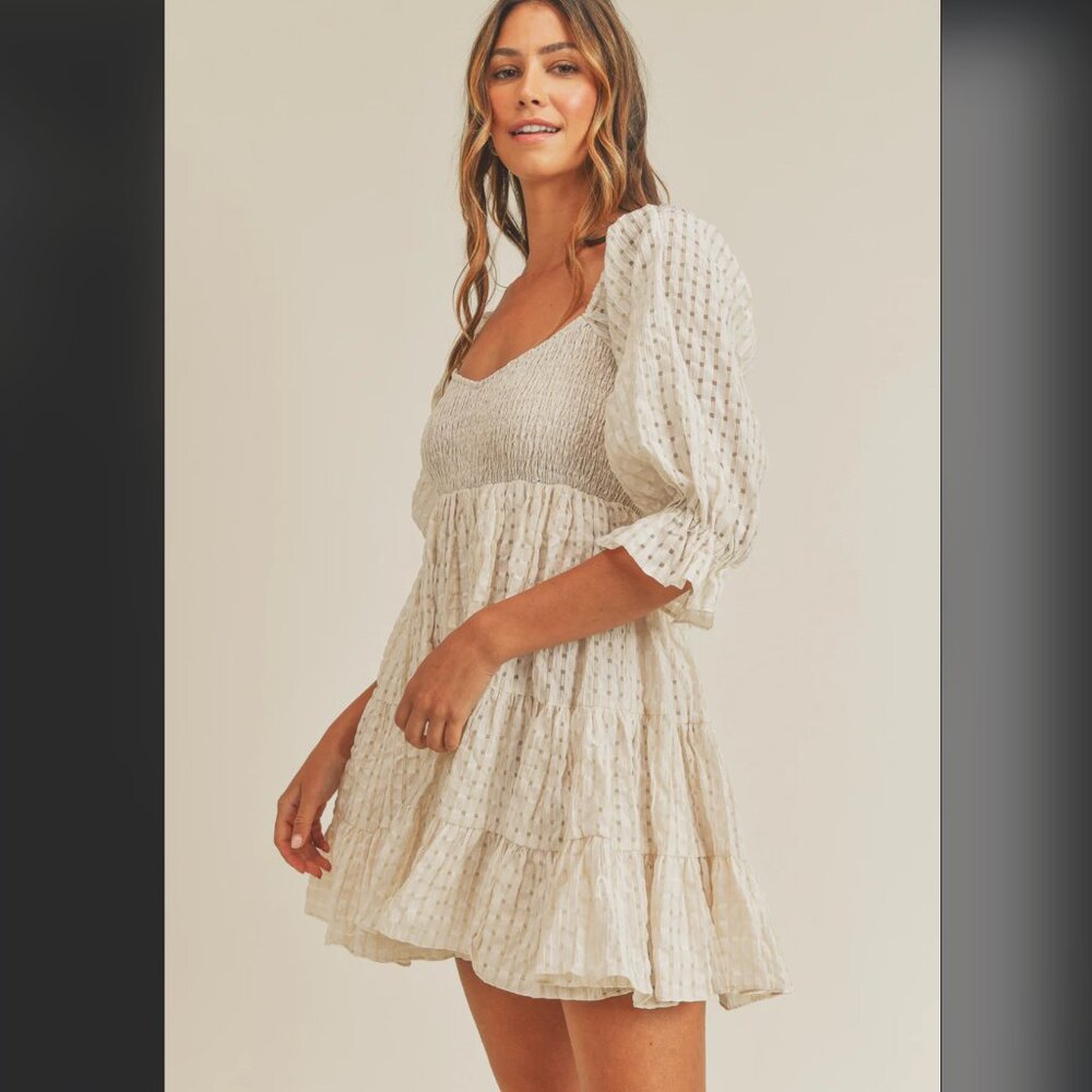 Mable Kate Smocked Gingham Dress - Picture 4 of 9